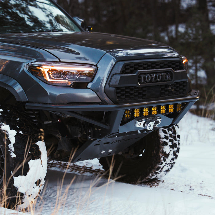 DRT Fabrication Crossmember Delete Front Bumper For Tacoma (2016-2023)