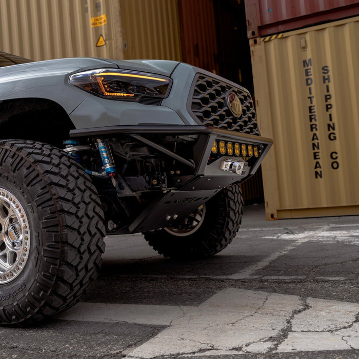 DRT Fabrication Crossmember Delete Front Bumper for Tacoma (2016-2023)