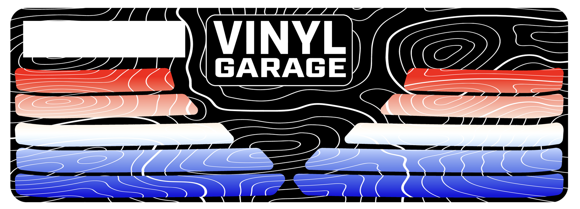 Vinyl Garage Tacoma Fang Stripe Decal For Tacoma (2024-Current)