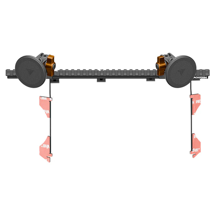 Tackform TRAXX™  Assault Track Picatinny Dash Bracket With Dual MagSafe Phone Mounts for tacoma (2016-2023)