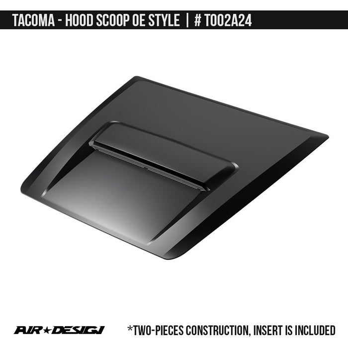 Air Design Hood Scoop OE Style For Tacoma (2016-2023)