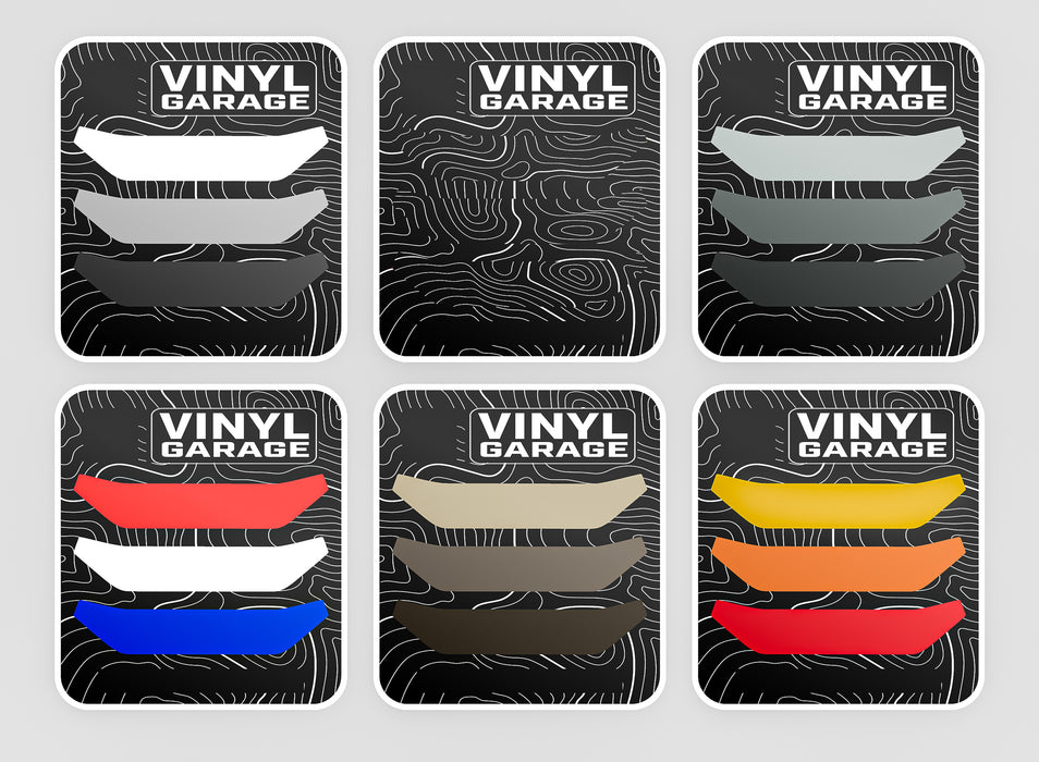 Vinyl Garage Grille Accent Strips For Tacoma (2024-Current)