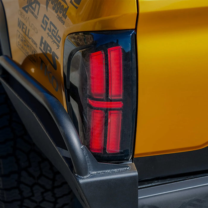 AlphaRex Nova Series Prismatic LED Tail Lights for Tacoma (2016-2023)
