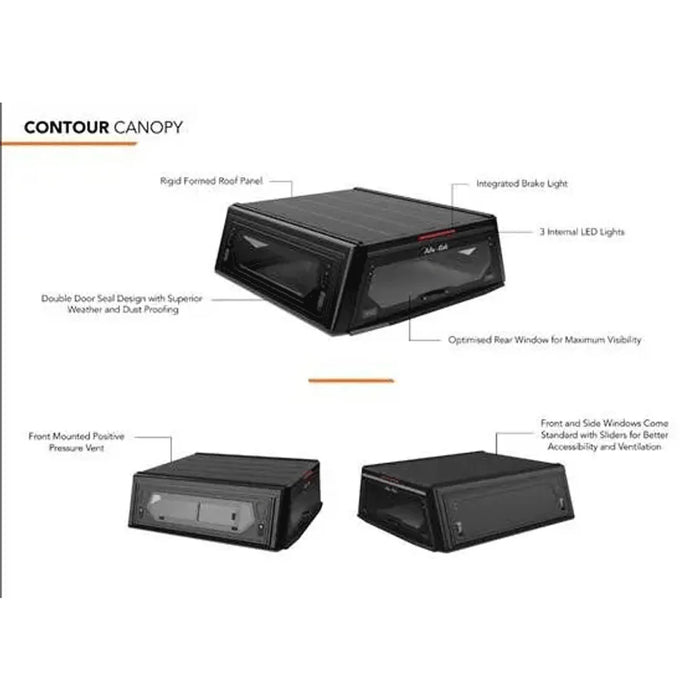 Alu-Cab 6' Contour Canopy for Tacoma (2016-2023)