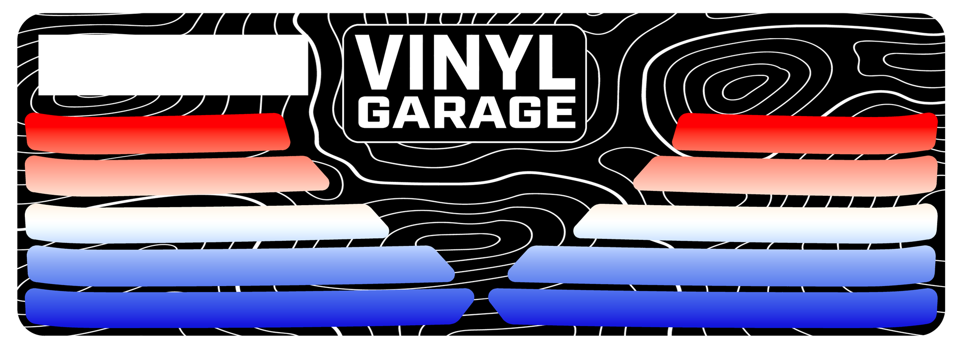 Vinyl Garage Tacoma Fang Stripe Decal For Tacoma (2024-Current)