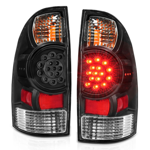 Eagle Eyes Black Headlights W/ Corner + Taillights Set For 98-00 Tacoma 4WD/PreRunner