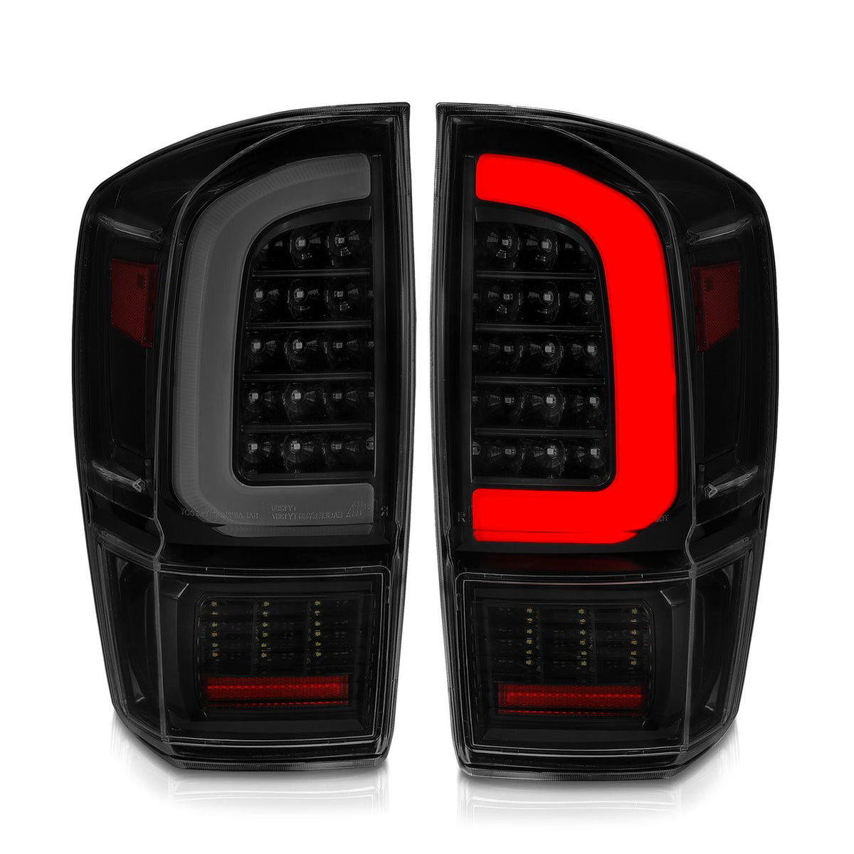 Anzo Full LED C Bar Tail Lights For Tacoma (2016-2023) — Tacoma