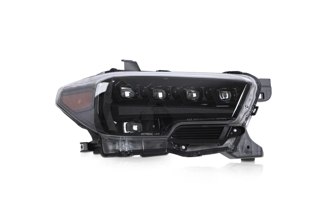 Attica 4x4 Apex Full LED High/Low Beam Sequential Headlights For Tacoma (2016-2023)