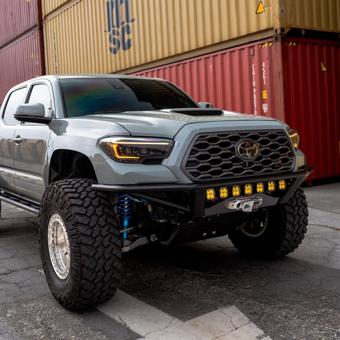 DRT Fabrication Crossmember Delete Front Bumper for Tacoma (2016-2023)