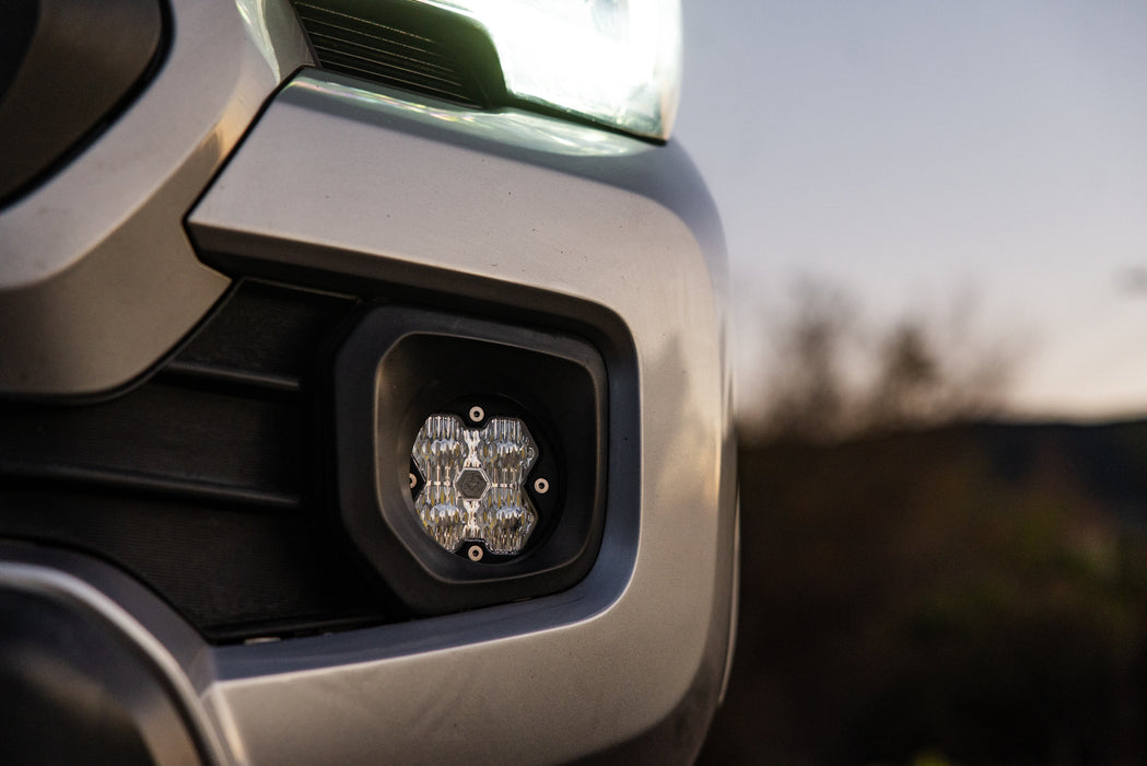 Baja Designs Squadron-R 2.0 Sport Fog Pocket Light Kit For Tacoma (2012-2023)