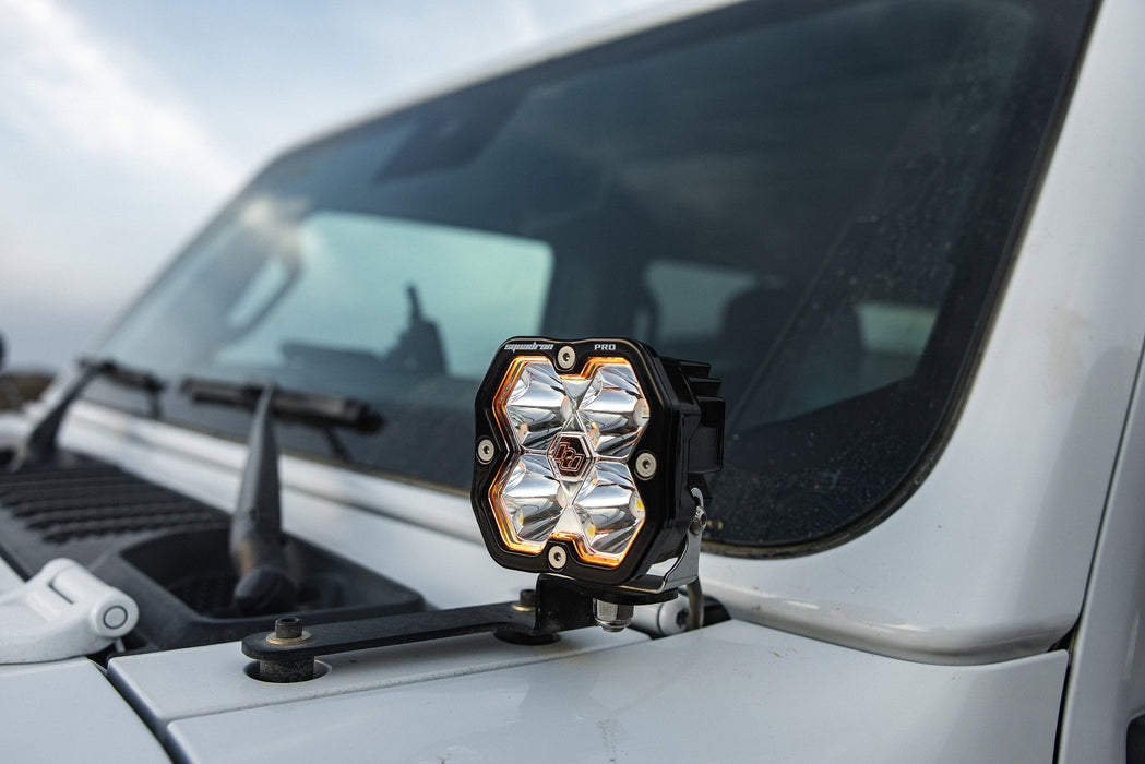 Baja Designs Squadron 2.0 Pro A-Pillar Light Kit For Tacoma (2024-Current)