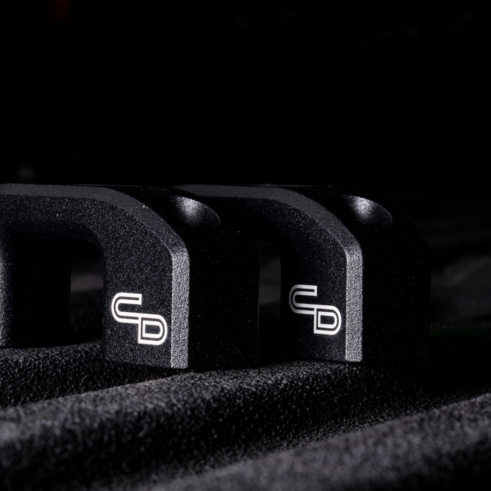 Charvonia Designs Bed Tie-Down Anchors For Tacoma