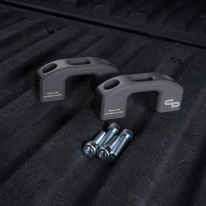 Charvonia Designs Bed Tie-Down Anchors For Tacoma