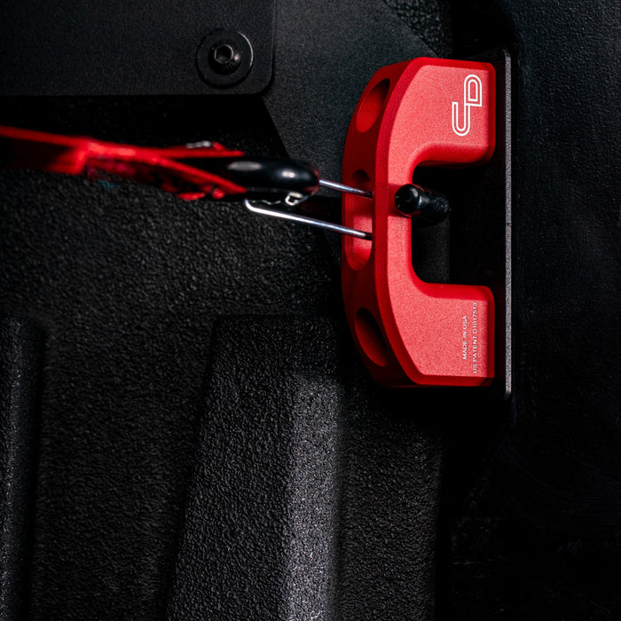 Charvonia Designs Bed Tie-Down Anchors For Tacoma
