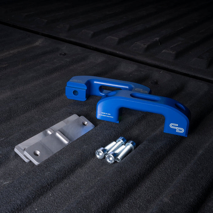 Charvonia Designs Rail Tie-Down Anchors For Tacoma