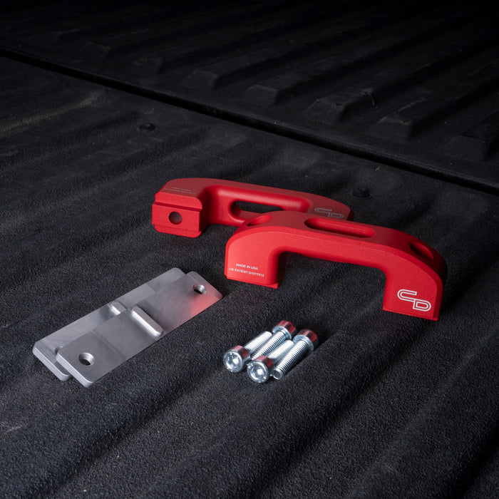 Charvonia Designs Rail Tie-Down Anchors For Tacoma