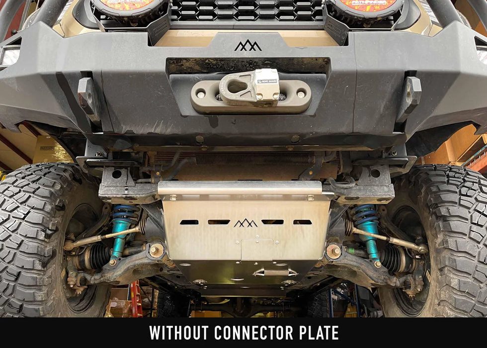 Backwoods Adventures Aluminum Connector Skid Plate For Tacoma (2005-2023)