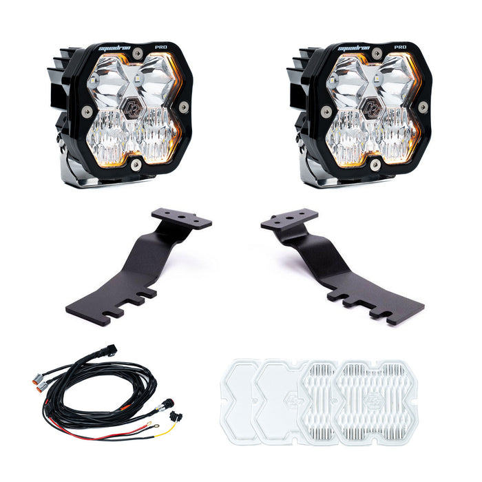 Baja Designs Squadron 2.0 Pro A-Pillar Light Kit For Tacoma (2024-Current)