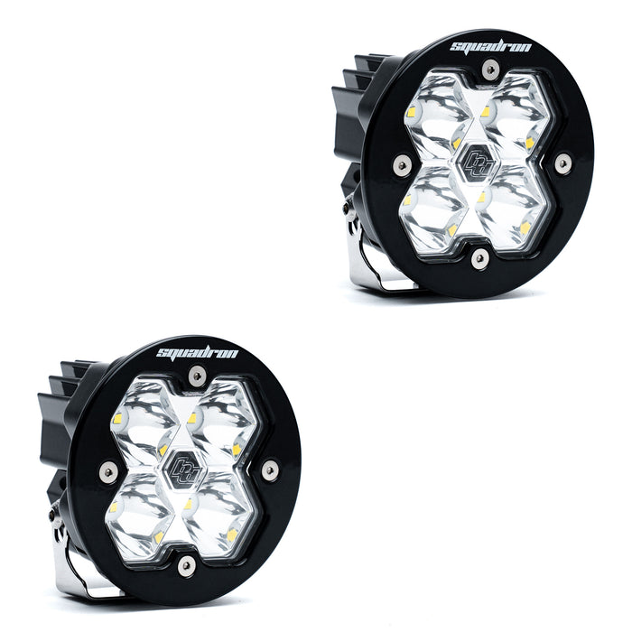 Baja Designs Squadron R 2.0 Sport Black LED Auxiliary Light Pod Pair