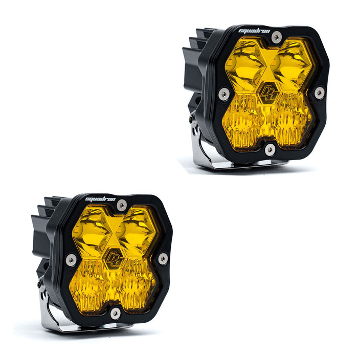 Baja Designs Squadron R 2.0 Sport Black LED Auxiliary Light Pod Pair