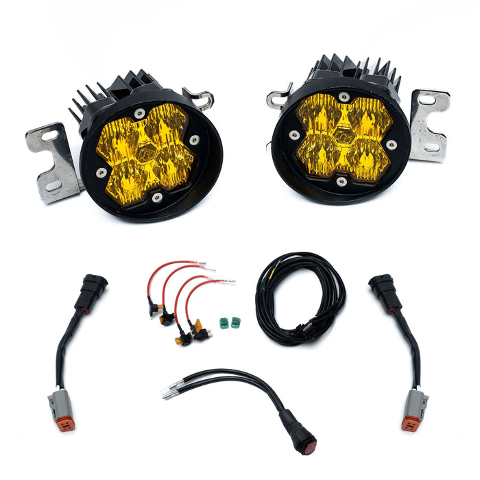 Baja Designs Squadron-R 2.0 Sport Fog Pocket Light Kit For Tacoma (2012-2023)