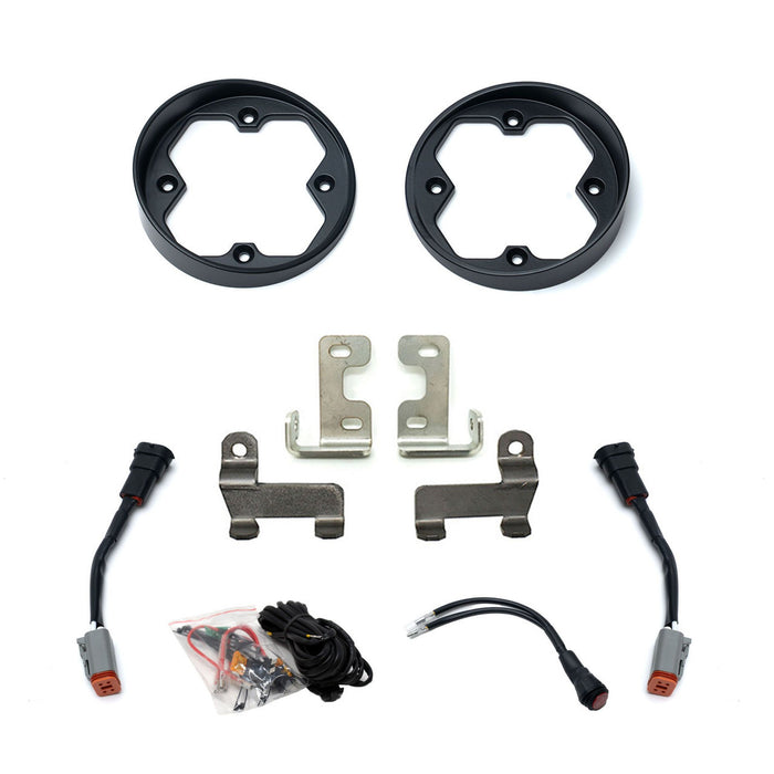 Baja Designs Squadron-R 2.0 Toyota Fog Pocket Light Mount Kit For Tacoma (2012-2023)