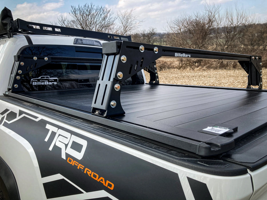 BillieBars Bed Rack For Retractable Covers With T-Slots For Tacoma (2005-Current)