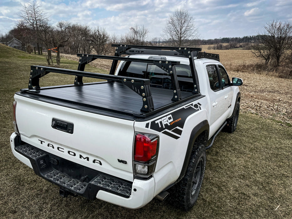BillieBars Bed Rack For Retractable Covers With T-Slots For Tacoma (2005-Current)