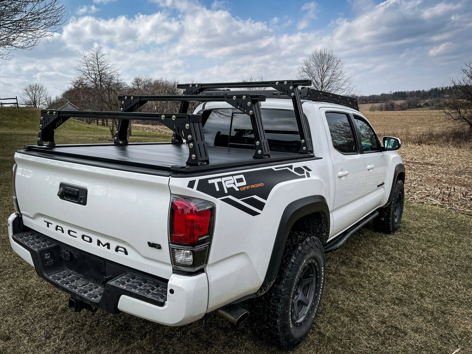 BillieBars Bed Rack For Retractable Covers With T-Slots For Tacoma (2005-Current)