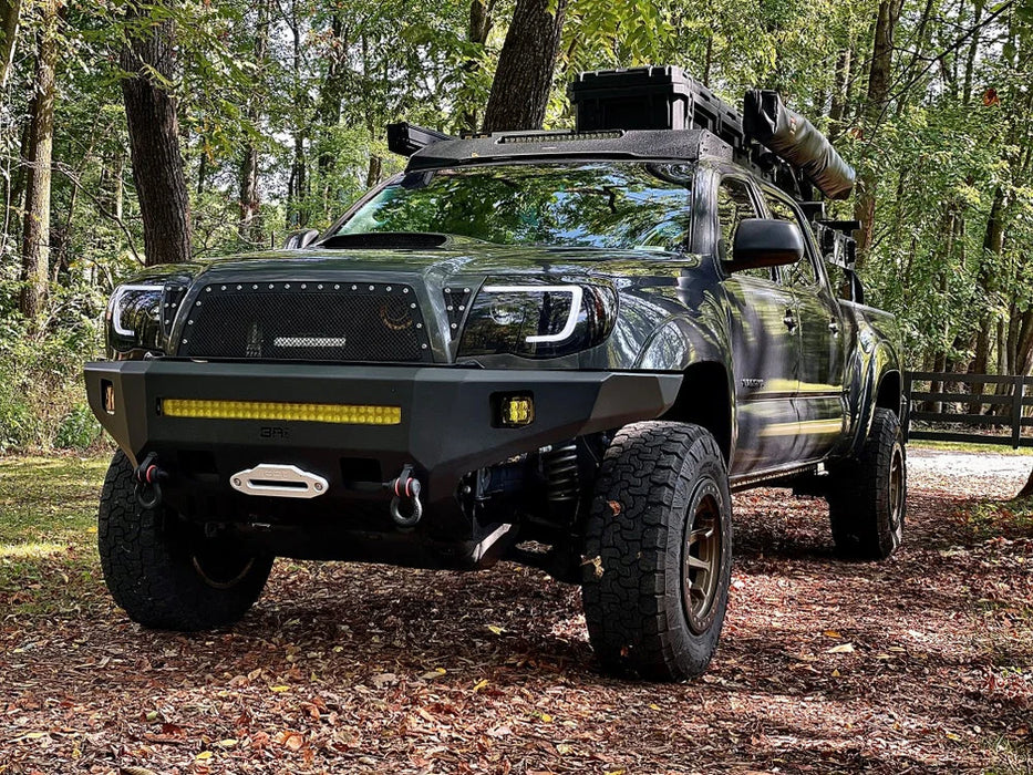 Body Armor Pro Series Front Winch Bumper For Tacoma (2005-2015)