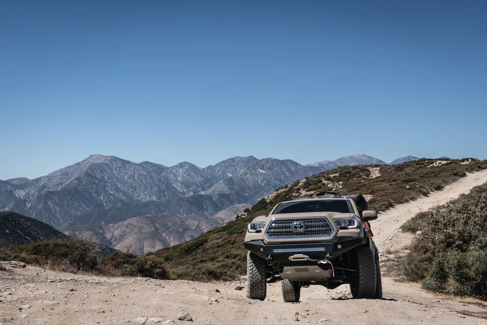 Body Armor Pro Series Front Winch Bumper For Tacoma (2016-2023)