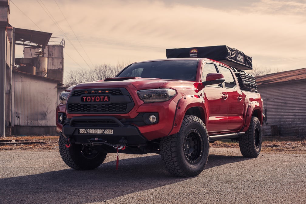 Body Armor Double Cab Short Bed/Access Cab Long Bed Revo Rock Slider For Tacoma (2005-2023)