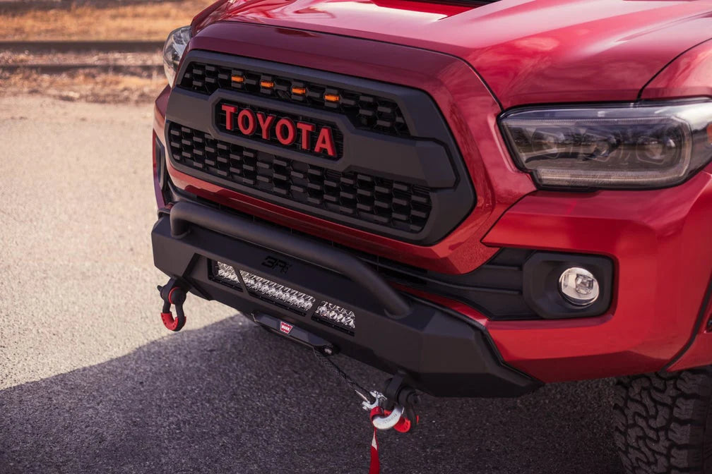 Body Armor Hiline Front Winch Bumper For Tacoma (2016-2023)