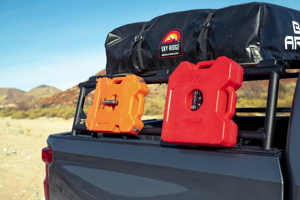 Body Armor Full Size Universal Overland Bed Rack Tacoma Lifestyle