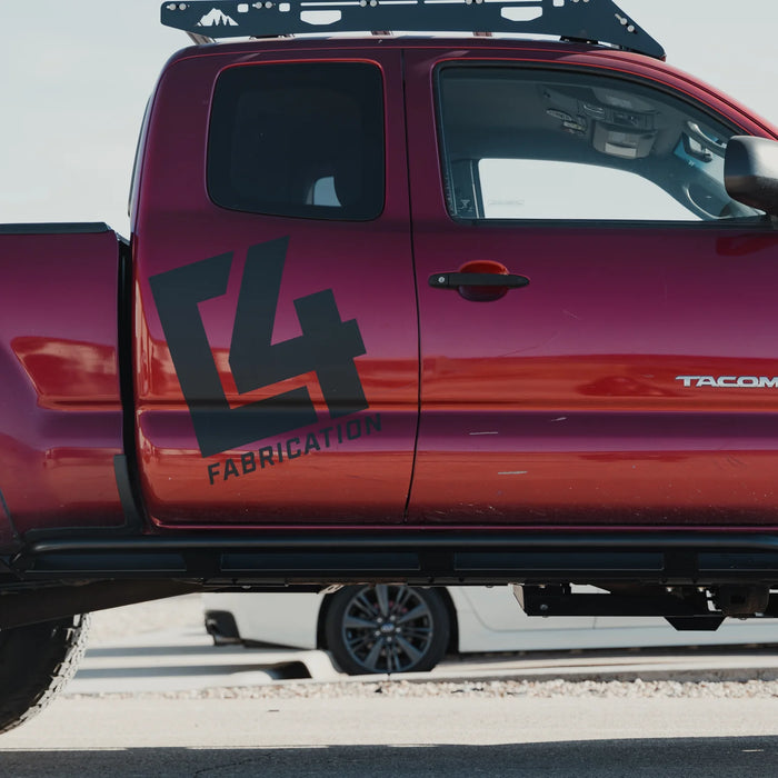 C4 Fabrication Rock Runner Sliders For Tacoma (2005-2015)