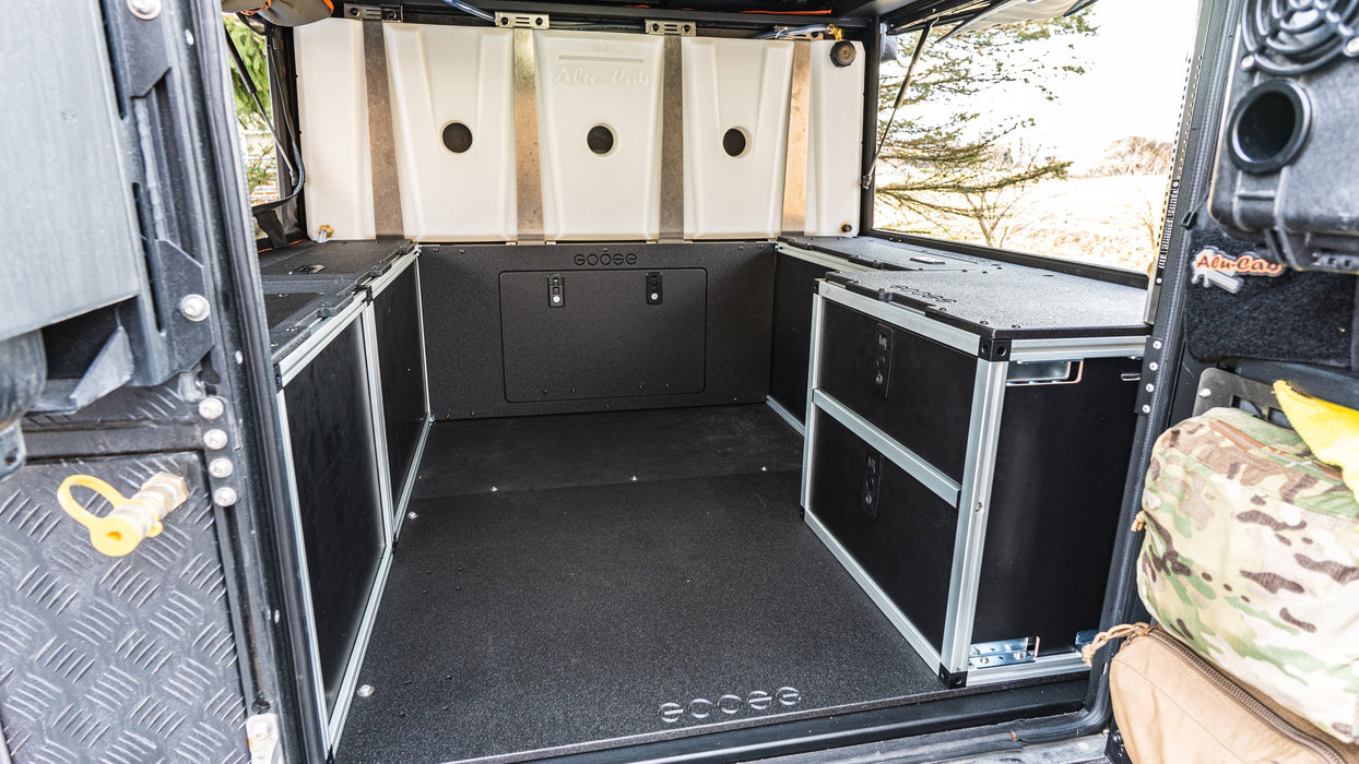 Goose Gear Alu-Cab Rear Double Drawer Module 6' Bed V2 For Tacoma (2005-2023)
