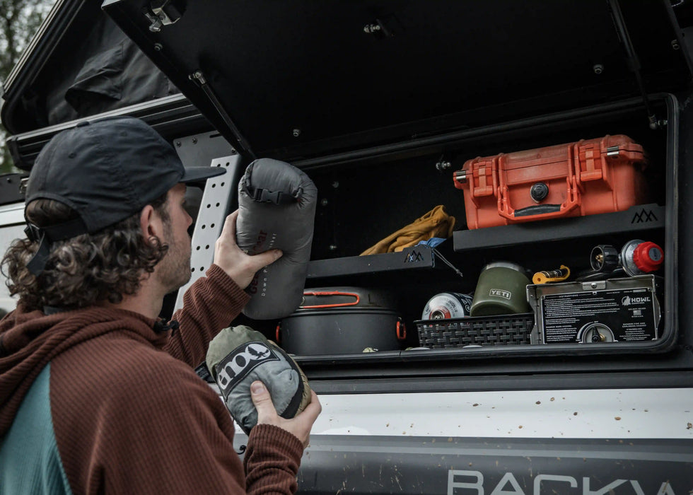 Backwoods Overland Bed Rack Storage Box For Tacoma