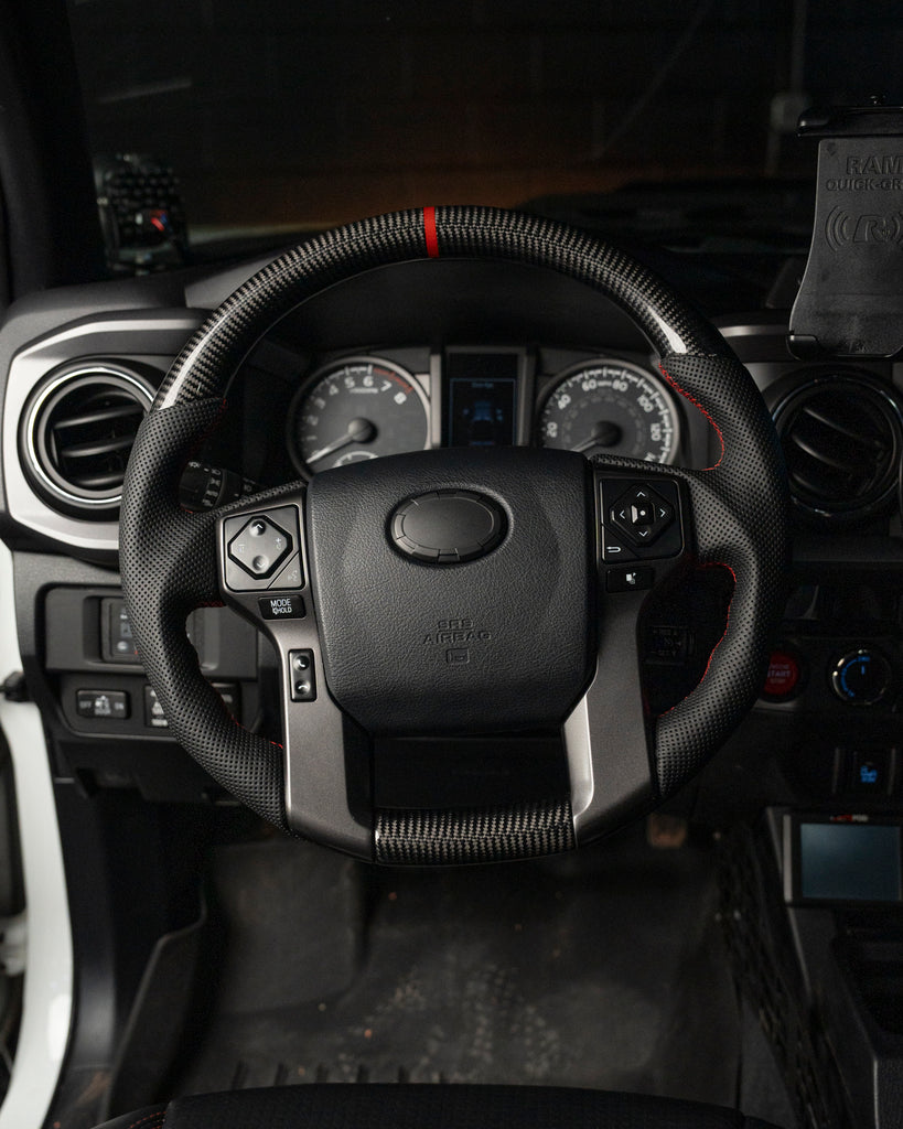 Volant Carbone Forgé BMcarbon Pour Toyota 4Runner/Tundra/Tacoma 2012-2023 (sans Boutons)