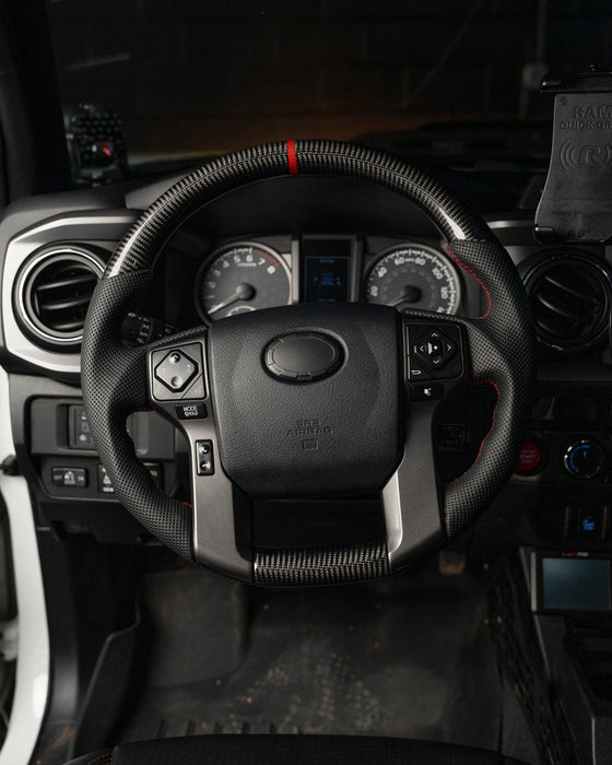 Carbon Fiber Steering Wheel For Tacoma (2016-2023)