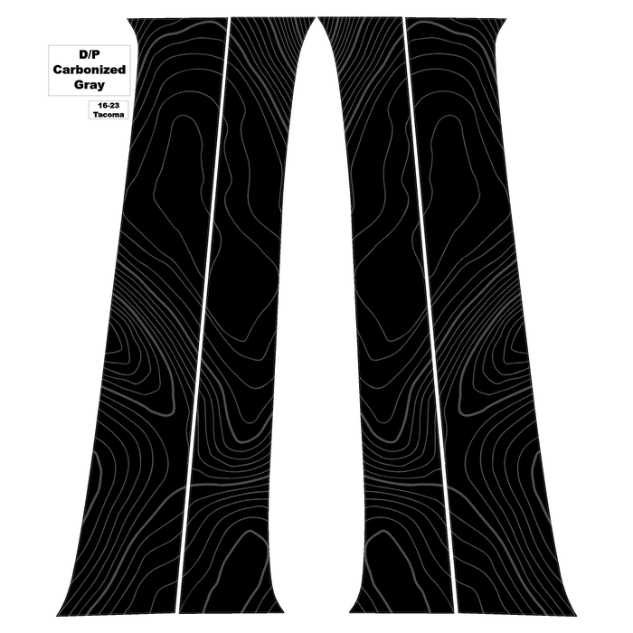 StickerFab Topo B Pillar Overlays for Tacoma (2016-2023)