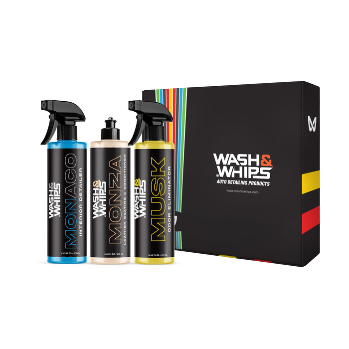 WASH&WHIPS CLEAN - Interior Car Wash Kit