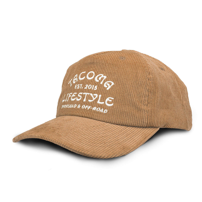 Tacoma Lifestyle Tan Corduroy Hat