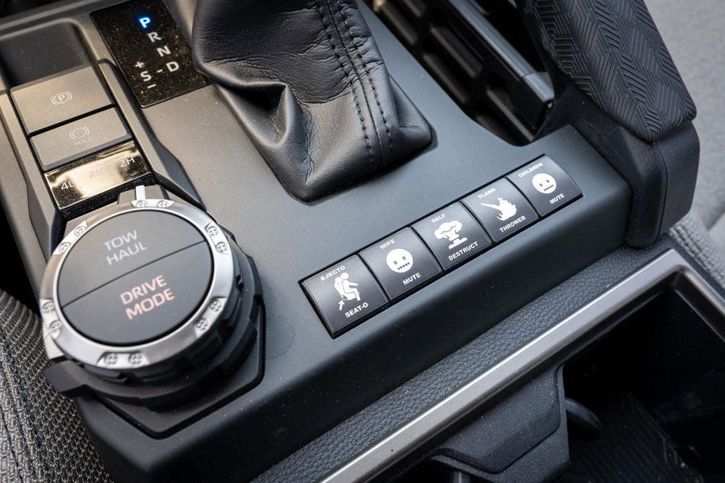 StickerFab Ejecto Seato Blank Button Overlay for Tacoma (2024-Current)