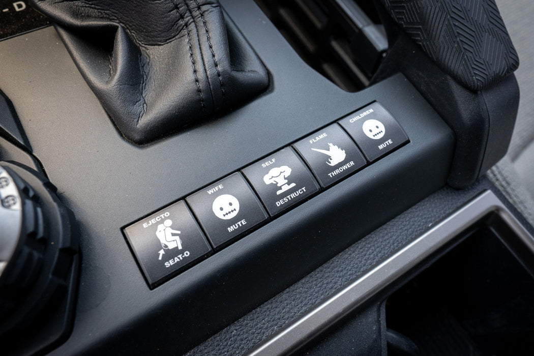 StickerFab Ejecto Seato Blank Button Overlay for Tacoma (2024-Current)