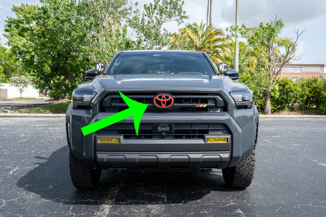 StickerFab Front OEM Cover Overlays for Tacoma (2024-Current)