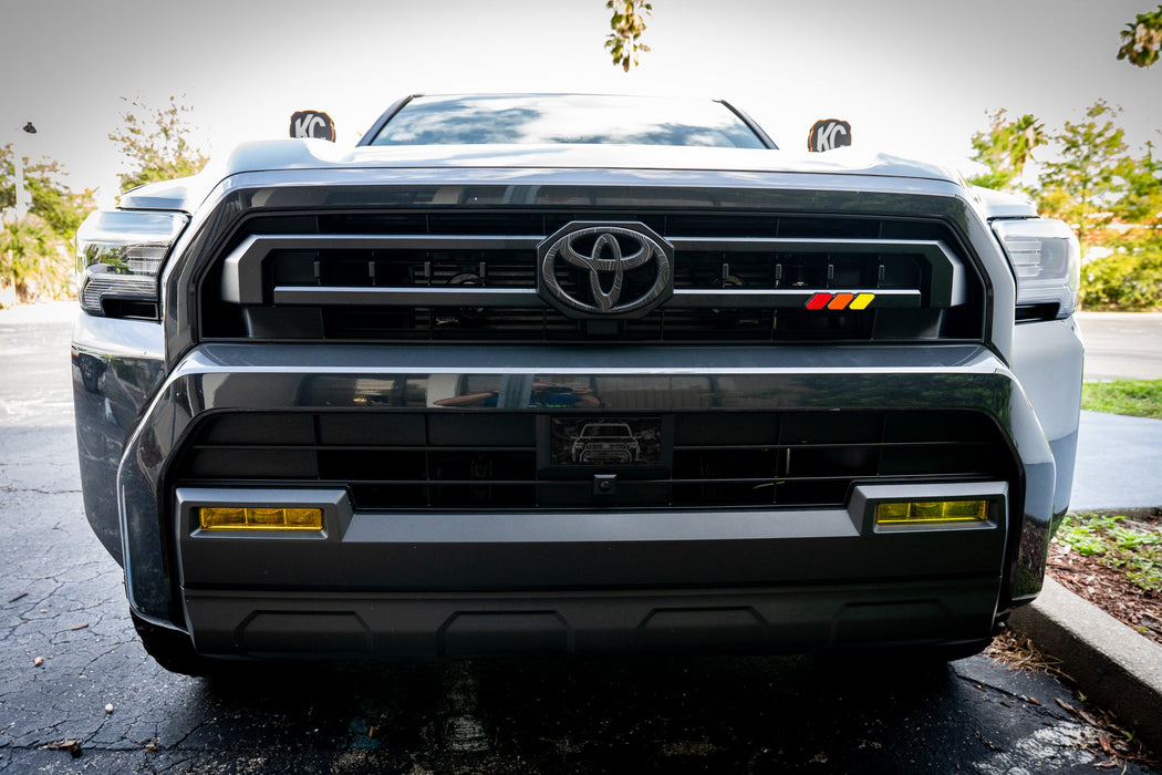 StickerFab Front OEM Cover Topographic Overlays for Tacoma (2024-Current)