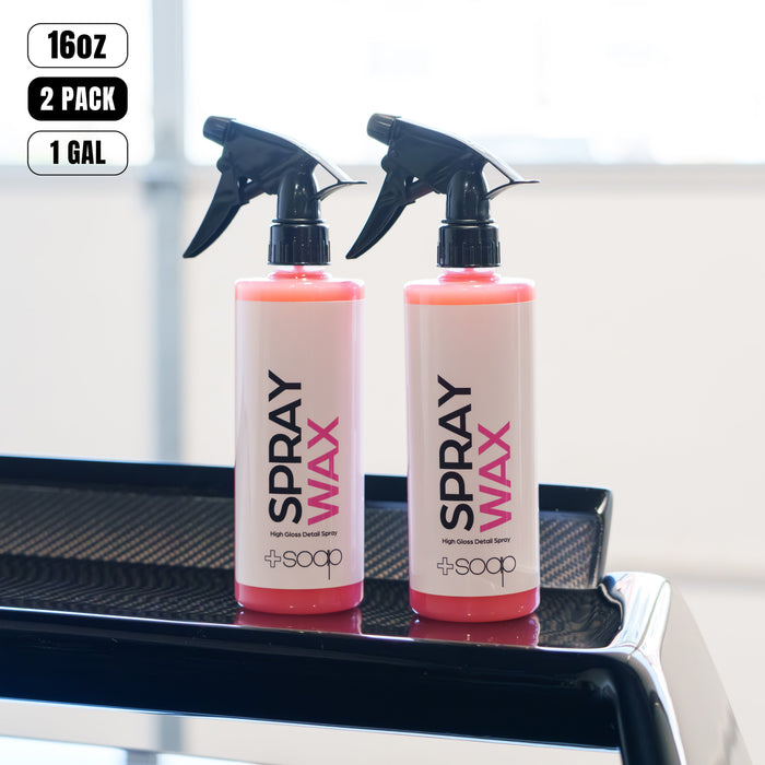 Plus Soap Spray Wax & Detail Spray | Quick Car Wax