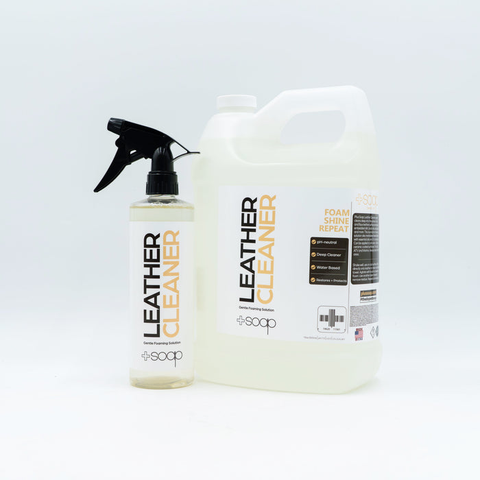 Plus Soap Leather Cleaner | Leather Upholstery Soap