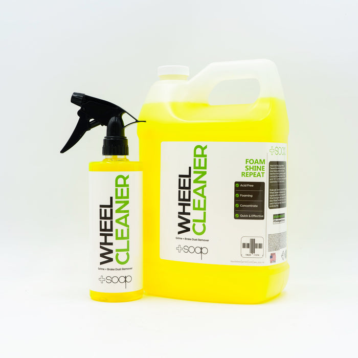 Plus Soap Wheel Cleaner | Non-Acid Brake Dust Remover