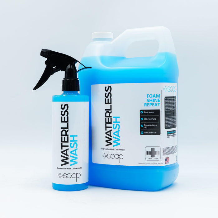 Plus Soap Waterless Wash | No-Rinse Detail Spray
